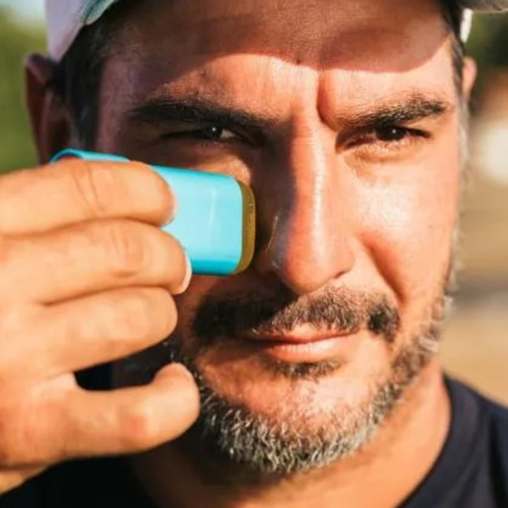 [antigo] Protetor Solar em Bastão Incolor Facial e Labial FPS40 Blu Biochronos